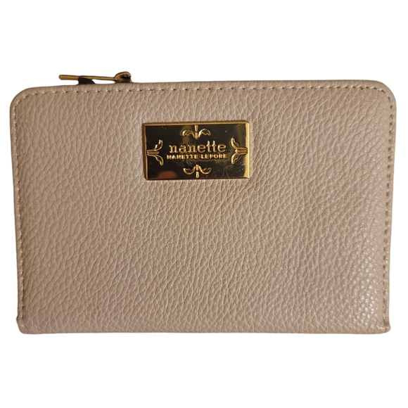 Nanette Lepore Gray Wallet - Picture 1 of 9